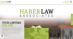 Desktop Screenshot of haber-lawyer.com